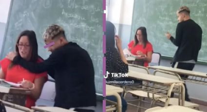 Alumno le baila y abraza a su profesora para aprobar: cuando el acoso parte del alumnado