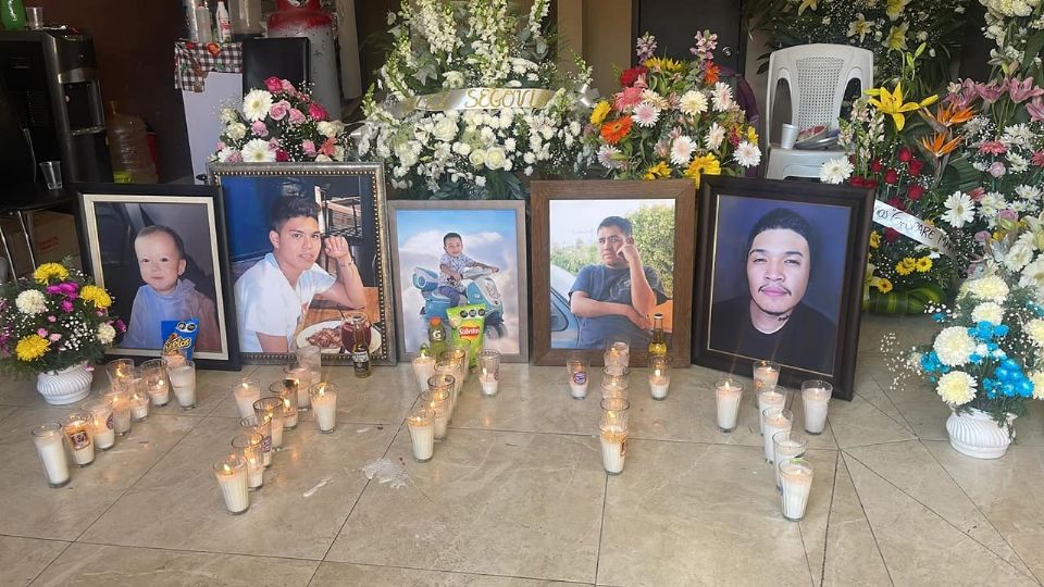Entre flores y veladoras despidieron a las 5 víctimas de la explosión del polvorín en Villagrán.