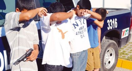 Jóvenes aprendices del crimen; cada vez más menores delinquen en Celaya