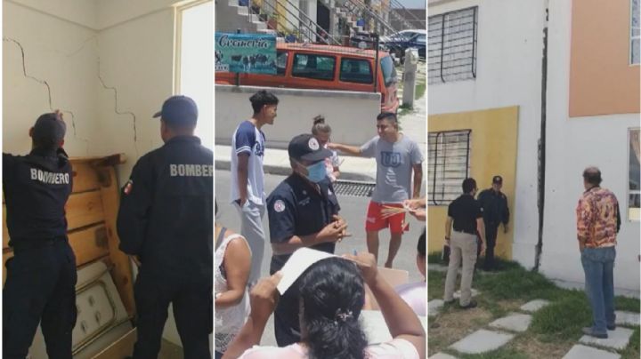 Por riesgo de colapso, demolerán 18 casas de fraccionamiento de Tizayuca