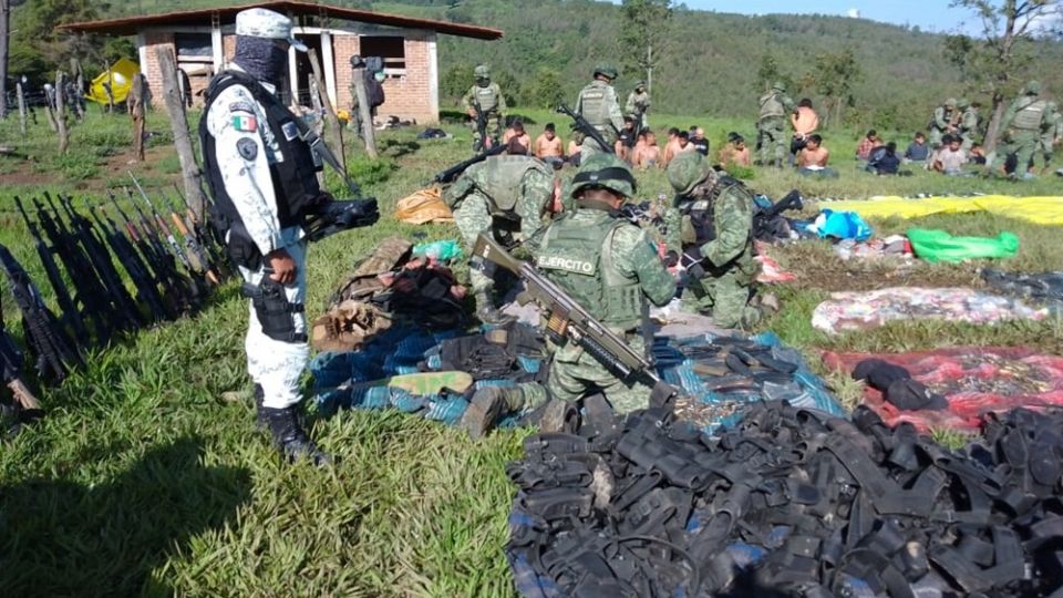 Militares ubicaron un lugar en Ciudad Hidalgo que era utilizado como campo de concentración y adiestramiento delictivo