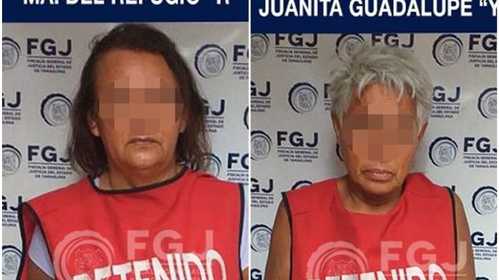 María y Juanita querían llevar 10 niños a Guatemala, son detenidas en Tamaulipas