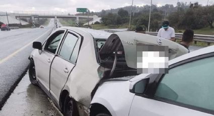Accidente en la México-Tuxpan supera a cuerpos de emergencia; varios heridos