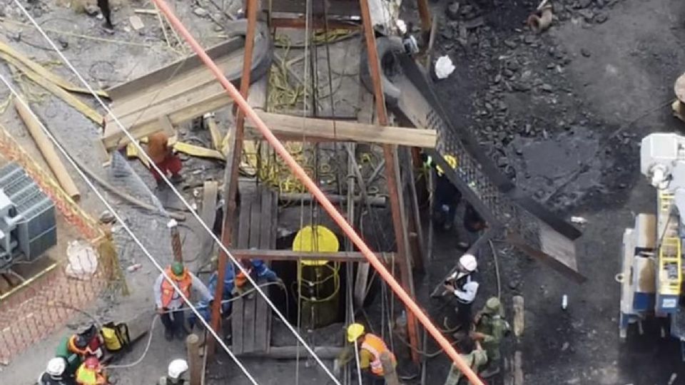 Derrumbe en el pozo de Carbón “El Pinabete” en Sabinas, Coahuila.