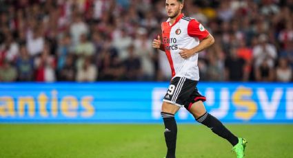 Así fue el debut de Santiago Giménez con el Feyenoord