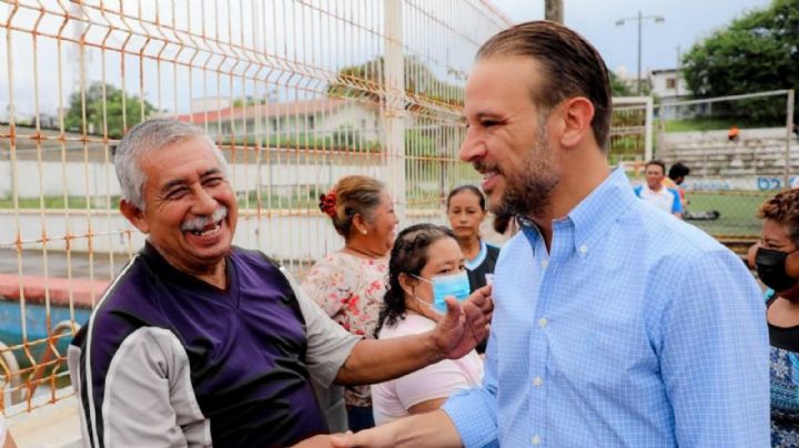 Inicia rehabilitación integral de la Unidad Deportiva Tlapamicytlan en Boca