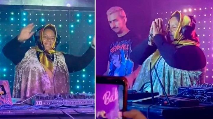 VIDEO: “La Señora Católica” de Zacatecas debuta como DJ en antros gay de la CDMX