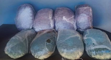 Delincuentes abandonan paquetes con ocho kilos de mariguana en Tulancingo