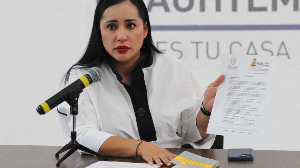 La alcaldesa Sandra Cuevas acusa al gobierno capitalino de paralizar servicios públicos en alcaldías por proceso interno de Morena.