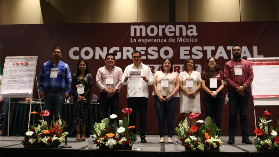 La renovación de Morena en Veracruz se realizó en un evento privado en Boca del Río.