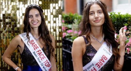 Melisa Raouf, finalista de Miss England concursa sin usar maquillaje