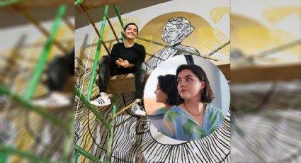 Ivania, muralista y feminista que plasma su arte en paredes de Xalapa