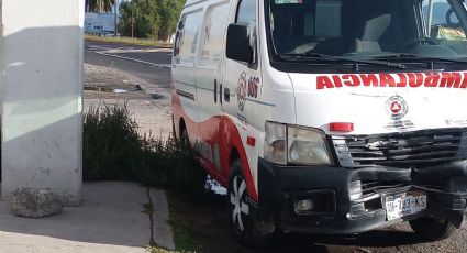 FOTOS | Por falta de mantenimiento, ambulancia de Cardonal protagoniza accidente