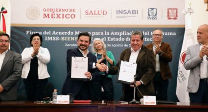 Zacatecas firma acuerdo para sumarse al IMSS Bienestar
