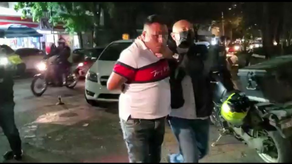 La detención de los dos miembros de la Unión Tepito se llevó a cabo en el Centro de la Ciudad de México.