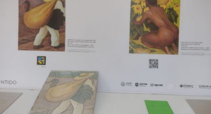 Museo de Orizaba expone obras Diego Rivera a personas con discapacidad