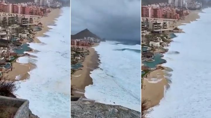Esta es la paya que se llevó el huracán “Kay” en Los Cabos, BCS