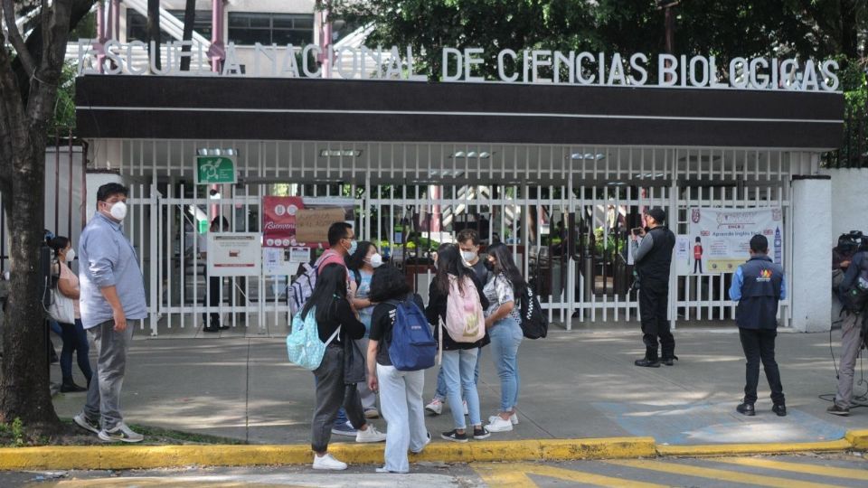 El IPN informó que la Escuela Nacional de Ciencias Biológicas (ENCB) se encuentra en paro indefinido.