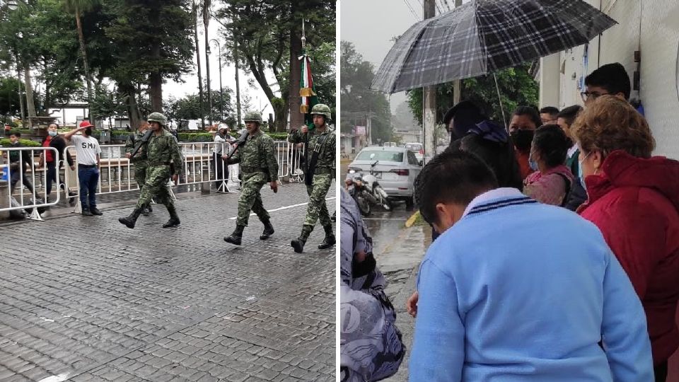 En varios municipios del centro de Veracruz se cancelaron los desfiles
