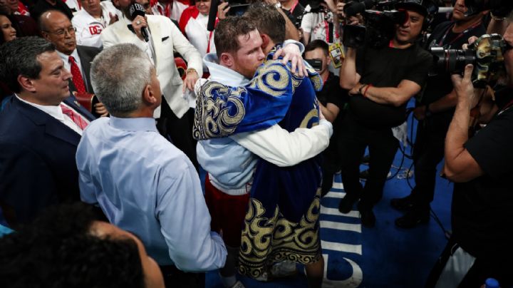 Revelan qué le dijo El Canelo Álvarez a Golovkin cuando se abrazaron tras la pelea