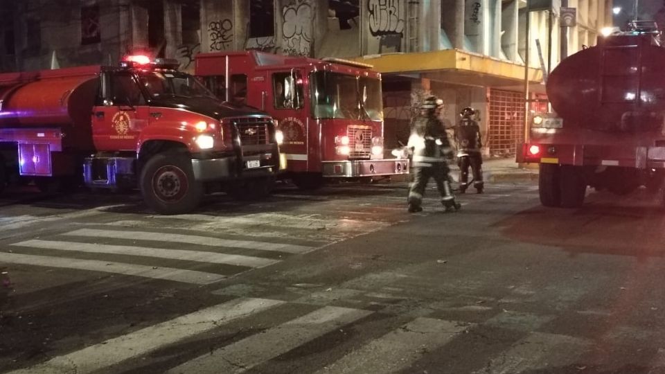 El conato de incendio ocurrió la madrugada del pasado lunes en el edificio ubicado en la esquina de la calle Tlaxcala.