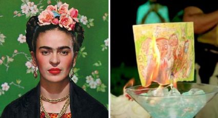 Millonario quema obra de Frida Kahlo para venderla como NFT, activo digital
