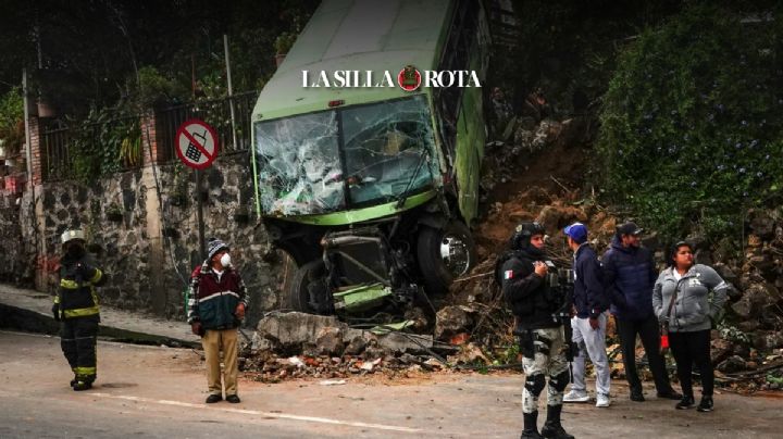"Nos da miedo subirnos al micro"; las rutas más accidentadas en CDMX