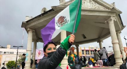 Primera ¡Aleeeeerta! para nuevo gobierno; pañuelos verdes se movilizan en Pachuca