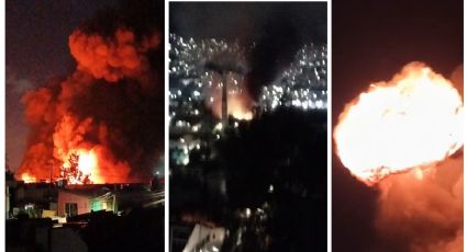 VIDEOS: San Juan Ixhuatepec, San Juanico, se incendia este sábado