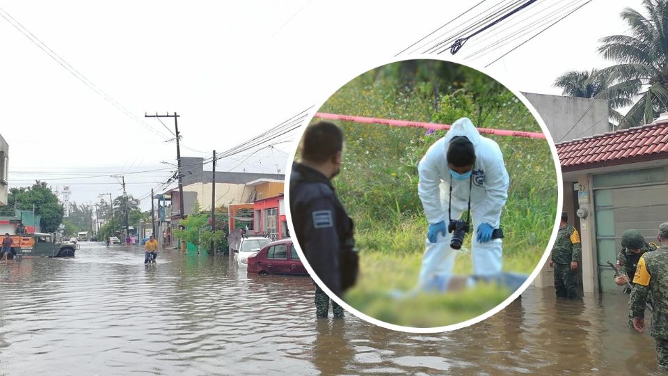 El cuerpo del hombre perteneciente al 'escuadrón de la muerte' se encontraba flotando en medio de la inundación tras las lluvias