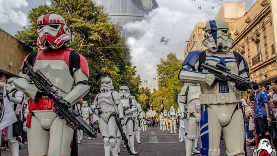Fans de Star Wars organizan desfile de Star Wars en la Ciudad de México