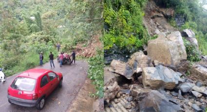 Viviendas sepultadas y bloqueos carreteros: saldo de lluvias en Zongolica