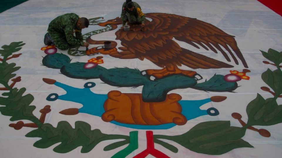 El nopal de la bandera de México representa, entre otras cosas, las raíces del pueblo