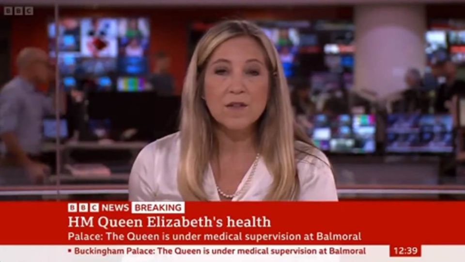 BBC reporta estado de salud de la Reina Isabel II