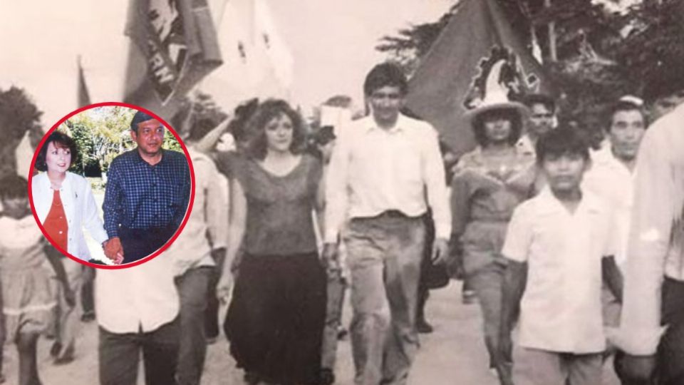 El presidente AMLO adjuntó junto a su publicación un enlace con fotos, textos y recuerdos de su primera esposa