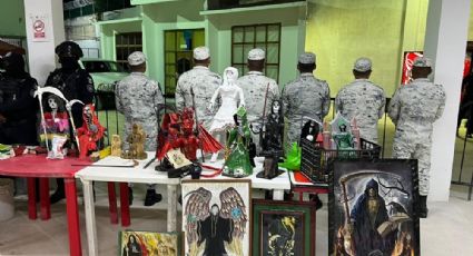 FOTOGALERÍA Operativo sorpresa: Santa Muerte reinaba en penal de Cancún