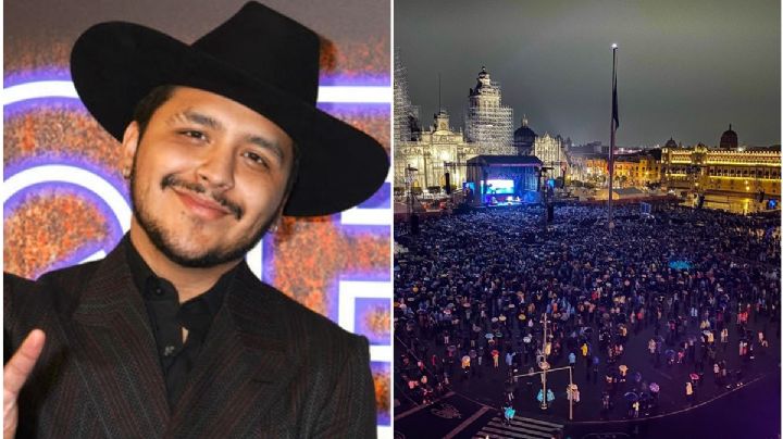 ¿Habrá concierto de Christian Nodal en el Zócalo este 2023?