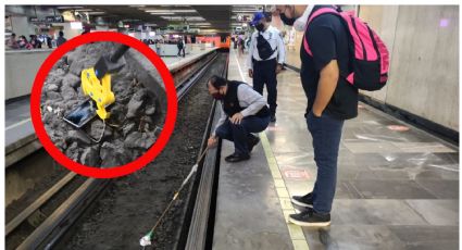 Metro CDMX: ¡Hasta almohadas! Los extraños objetos que cayeron a las vías en 2022