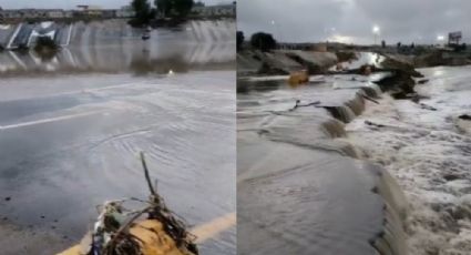 Lluvias fracturan Terraplén en Tijuana