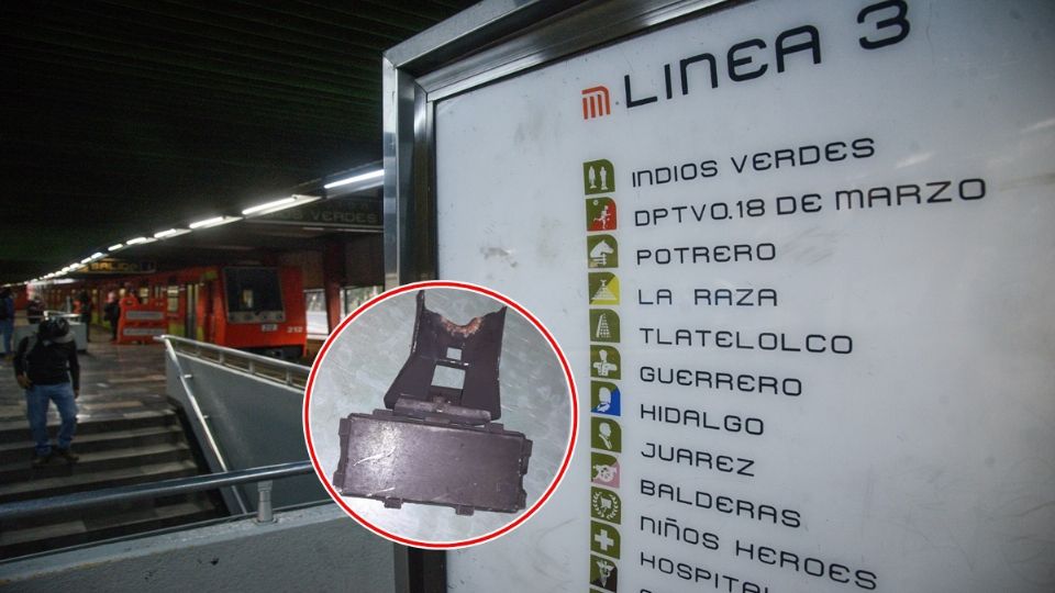 El día de ayer un usuario de redes sociales reportó una explosión entre las estaciones Guerrero e Hidalgo de la Línea 3.
