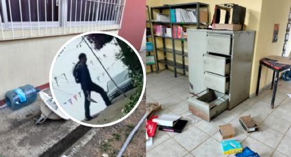 VIDEO: Fiscalía ya investiga a “El pale” por saqueo de escuela en Xalapa