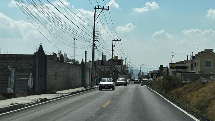 Concluye gobierno estatal reencarpetamiento de vialidades en Pachuca