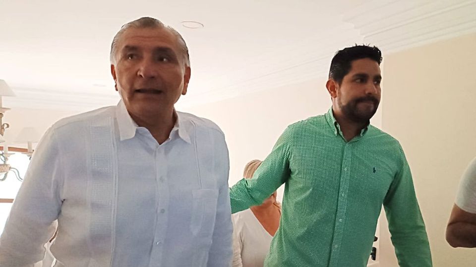 Adán Augusto López, una de las 'corcholatas' presidenciables de Morena, recién estuvo en Veracruz dos semanas atrás