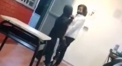 Alumna de secundaria intenta agredir con tijeras a maestra en San Miguel