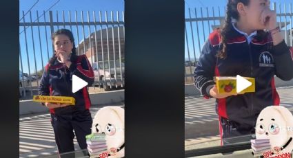 VIDEO: No quiere estudiar y la mandan a vender mazapanes