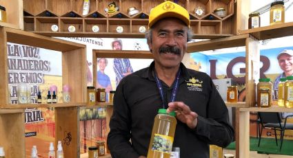 Venden miel en la Feria Estatal de León para salvar los matorrales en Guanajuato