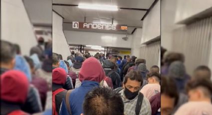 Reportan caos en L9 del Metro de la CDMX este viernes 27 de enero de 2023