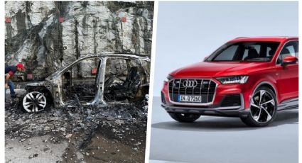VIDEO: Audi Q7 se incendia en carretera a Acapulco y el conductor narra momentos de terror