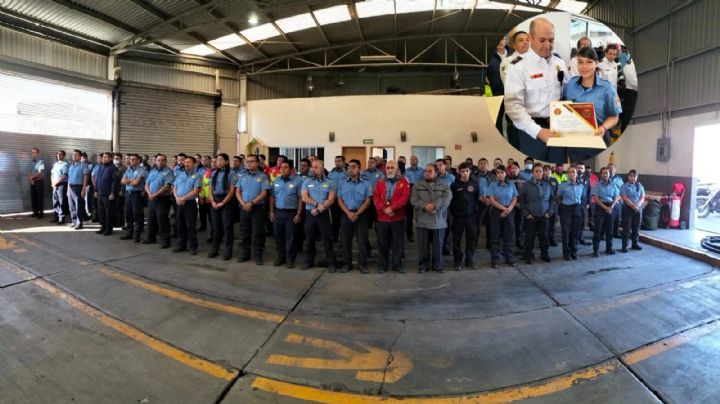 Ellos son los bomberos más destacados de Celaya