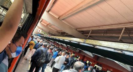 "El Metro es un terror"; caos y retrasos en la Línea 3